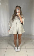 Lou Lou Playsuit - Neutral