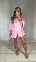 Lou Lou Playsuit - Pink